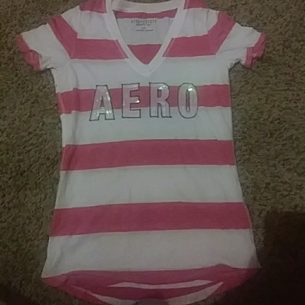 Aeropostale striped shirt never worn but no tags
